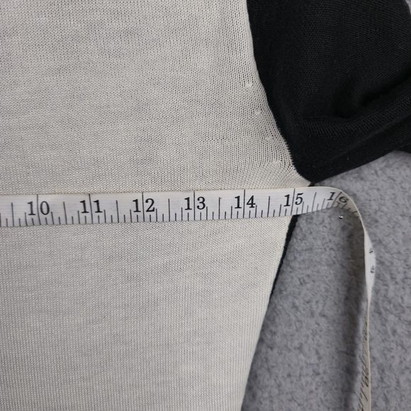 Vince Camuto Dress Womens XS Black White Colorblock Dark Academia Pleated Goth - Picture 10 of 16